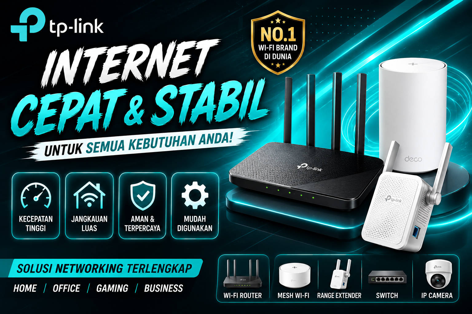 Kenapa Memilih Router TP-Link untuk Bisnis dan Kebutuhan Internet Anda?