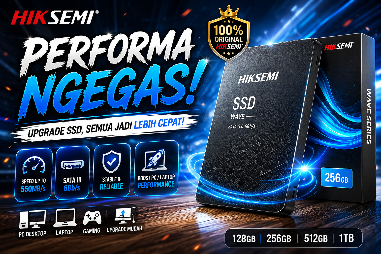 HIKSEMI Storage & SD Card Original untuk Kebutuhan Harian dan Profesional
