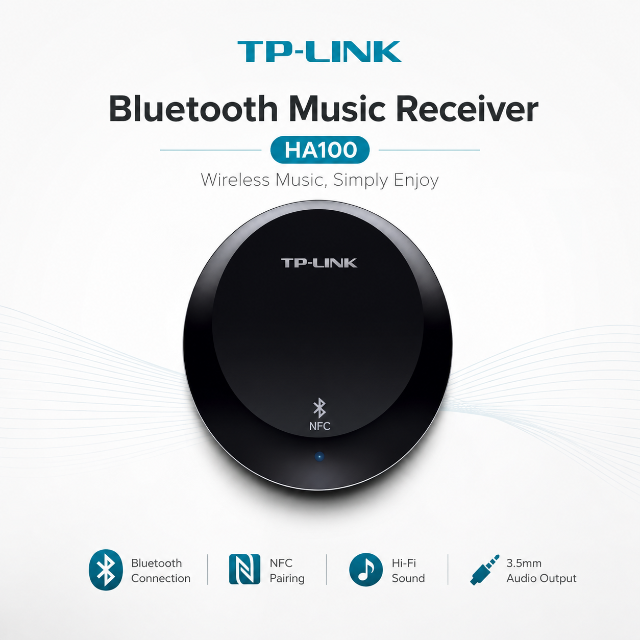 TP-LINK Bluetooth Music Receiver HA100