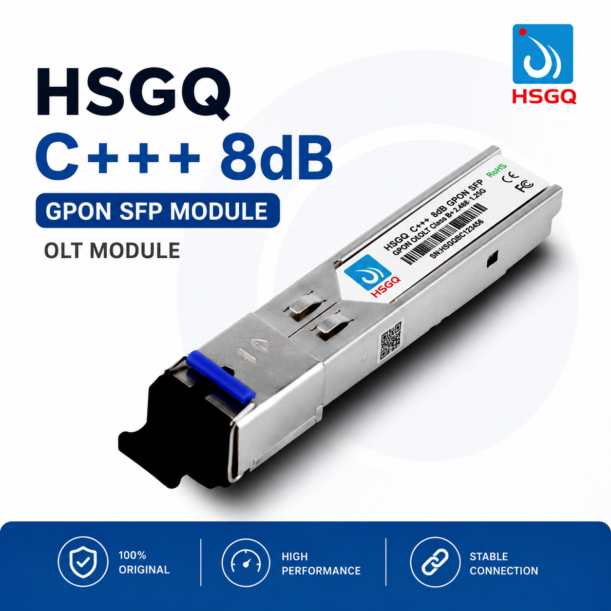 HSGQ C+++ 8dB GPON SFP Module OLT Modul