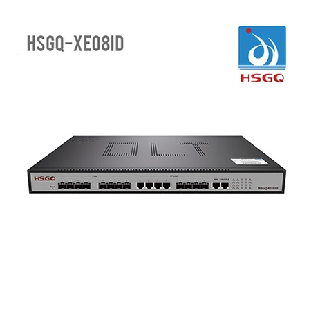 HSGQ XE08ID 8-Port EPON OLT AC DC - 48V