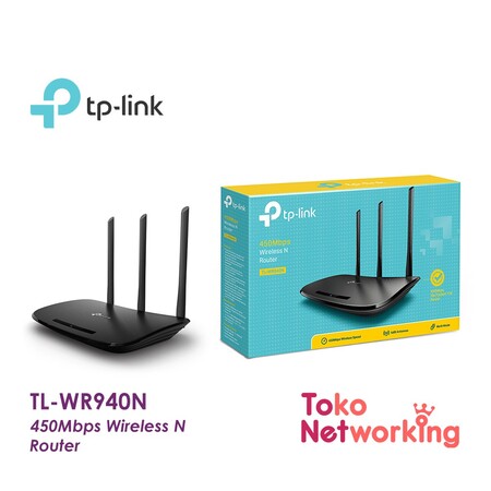 TP-LINK TL-WR940N : 450 Mbps Wireless N Router tplink wr940n 940 940n networking