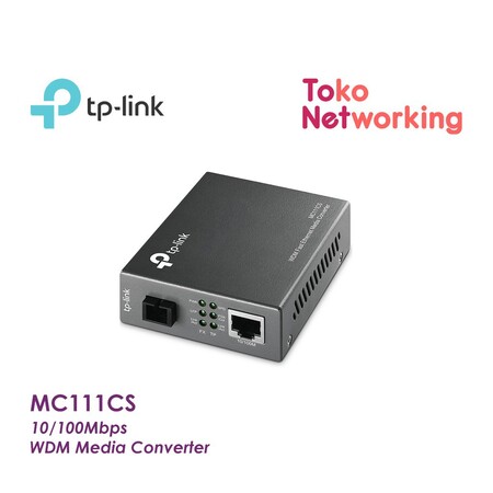 TP-LINK MC111CS: WDM Fast Ethernet Media Converter