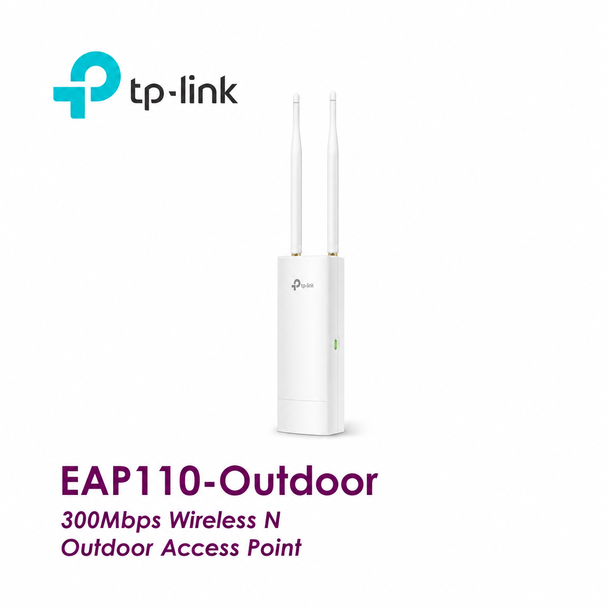 TP-LINK EAP110 Outdoor 300Mbps Wireless N Outdoor Access Point