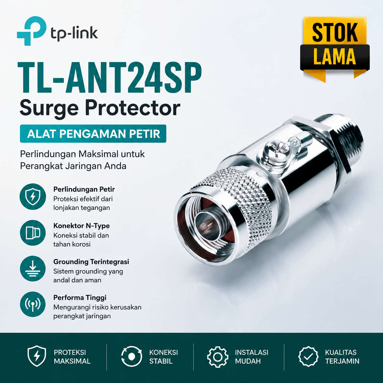 TL-ANT24SP Surge Protector Alat Pengaman Petir Stok Lama
